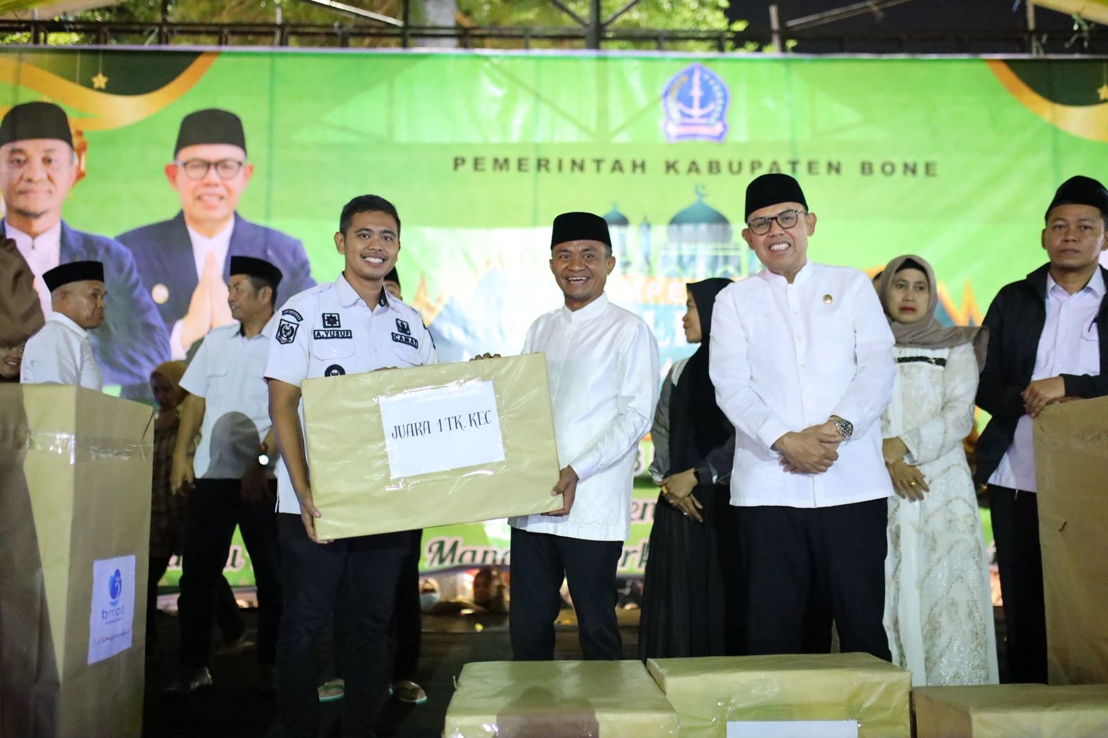 Kecamatan Barebbo Juara 1 Lomba Male Kabupaten Bone, Raih Prestasi di Maulid Akbar 1448 H